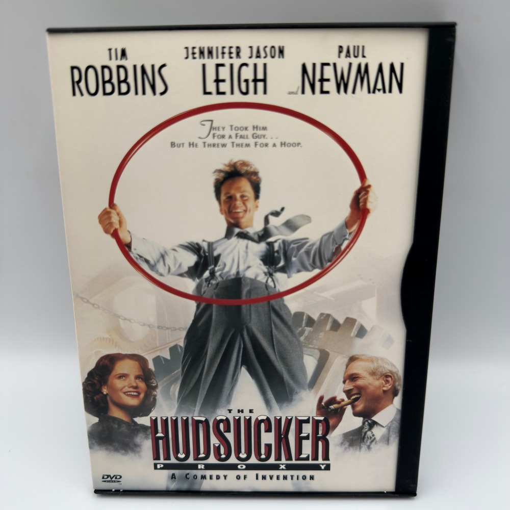 The Hudsucker Proxy DVD 1994 Coen Brothers Tim Robbins Paul Newman Snap Case
